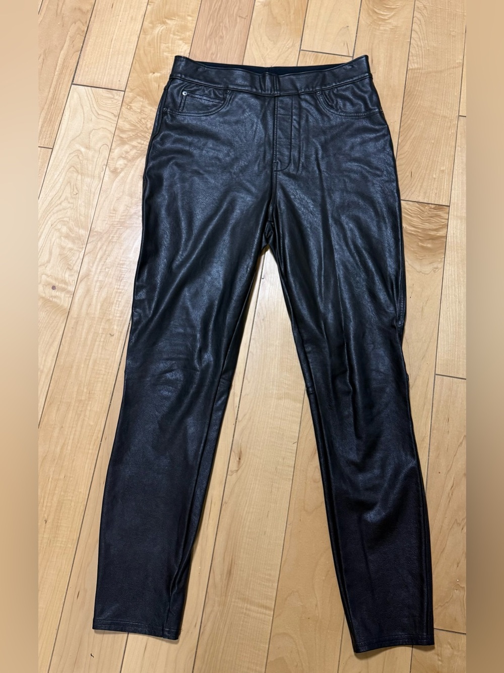 SPANX Faux Leather Skinny Pants